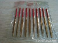 Electroplated diamond file set