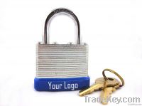Laminated padlock