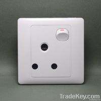 K100 South Africa socket with switch Wall Switch &amp; Sockets