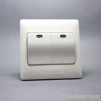 K100B Two Gang A Way Wall Switch &amp; Sockets