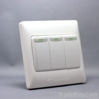 K3.0 Three Gang A Way Wall Switch &amp; Sockets