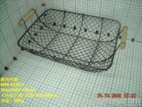 hand woven wire mesh storage basket From China