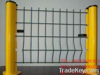 triangle bending fence
