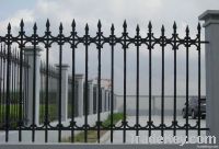 wrought iron fence