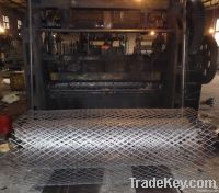 flattened expanded metal sheet