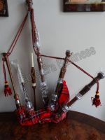 New Scottish Rosewood Bagpipe Full Size With Accessories