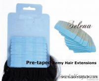 Latest pre-taped remy human hair extensions