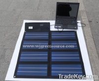 Excellent 24W Flexible & foldablSolar laptop charger, mobile charger
