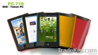 7 inch Tablet pc/resisitive touch panel/PC-719