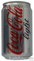 COKE LIGHT SUGAR FREE 330ML CANS