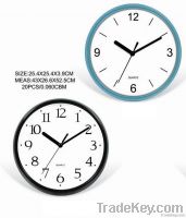 plastic wall clock