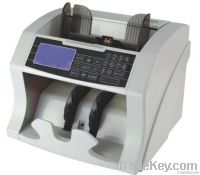 Intellectual counterfeit-detecting money counter
