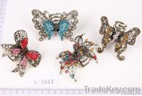 Hair Accessories Hair Claw Butterfly Metal Hair Claw