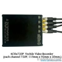 4Channel 720P Car DVR CCTV