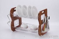 2012 new style square dish rack/drainer, plate rack/holder, kitchen rack