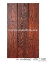 Wire brushed flooring