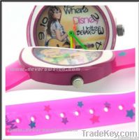 2012  Plastic Kids Cartoon Watch