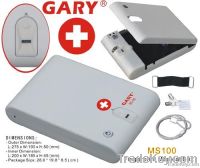 MS100W Handhold Fingerprint Biometric Mini Medical Safe Box / Case