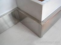 stainless steel, aluminum skirting boards