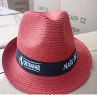 straw fedora hat