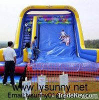 inflatable slide