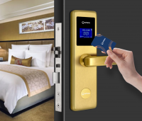 ORBITA Professional Split handle Hotel Mifare S50 card door lock system with high quality From China