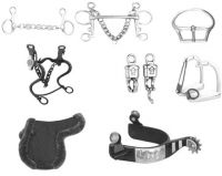 saddlery,horse products,bits,spurs,stirrups,grooming