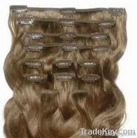 Hot sell premium quality clips in hair extensions