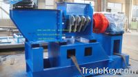 Natural rubber crushing slicing machine