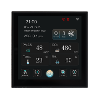 4 Inch WIFI Tuya Modbus Ventilation System Controller Used for AC DC or EC 0-10V or PWM Fans HVAC Controller