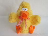 plush yellow duck