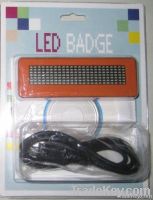 LED name badges