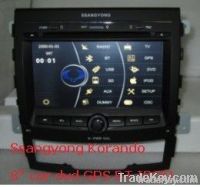 SSANGYONG KORANDO  CAR DVD PLAYER