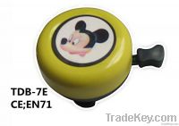 kids bike bell with sticker