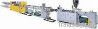 PVC DOUBLE  PIPES EXTRUSION LINE