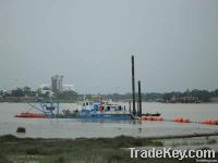 Hydraulic 10 inch 250m3/hr mud dredging vessel