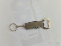 Stainless Steel Bottle Opener Keychain