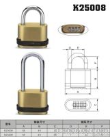 Zinc Alloy Combination Padlock