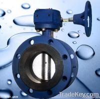 flanged butterfly valve From China
