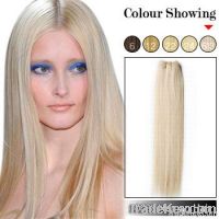 20 inch lightest blonde #613 straight Remy Hair weaving