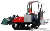 track protective combine cultivator