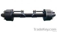 German type trailer axle