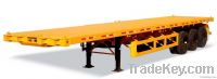 Flatbed semi trailer