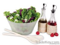 5pcs Glass Salad set