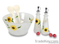 5 pcs Glass Salad Making set