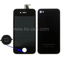 LCD Assembly for Iphone4/4s(LCD+Touch pad+back cover)