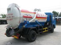 4000L Vacuum Sewage Suction Truck