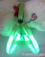 Led pet harness