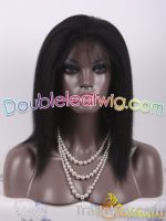 100% Chinese  virgin remy full lace wigs