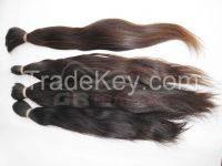 raw human hair
